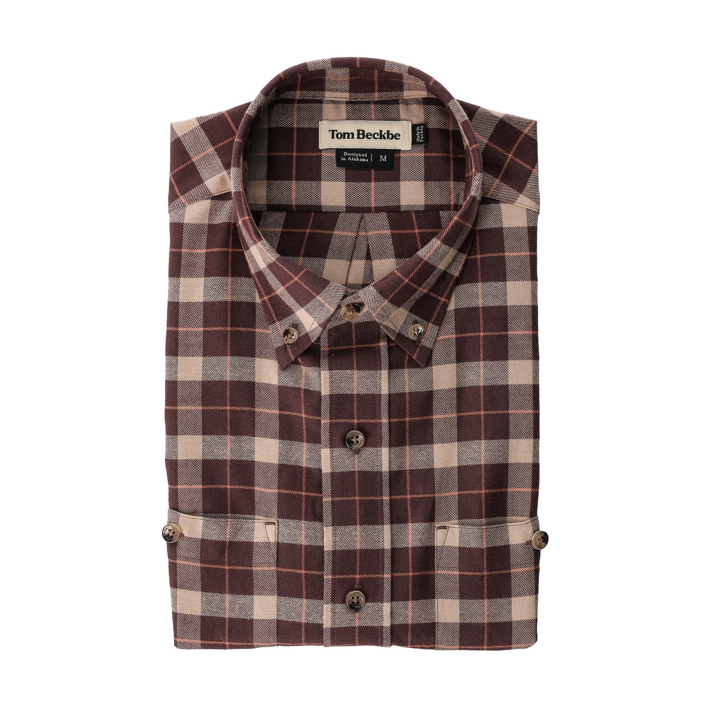 Dixon Brushed Cotton Twill Shirt