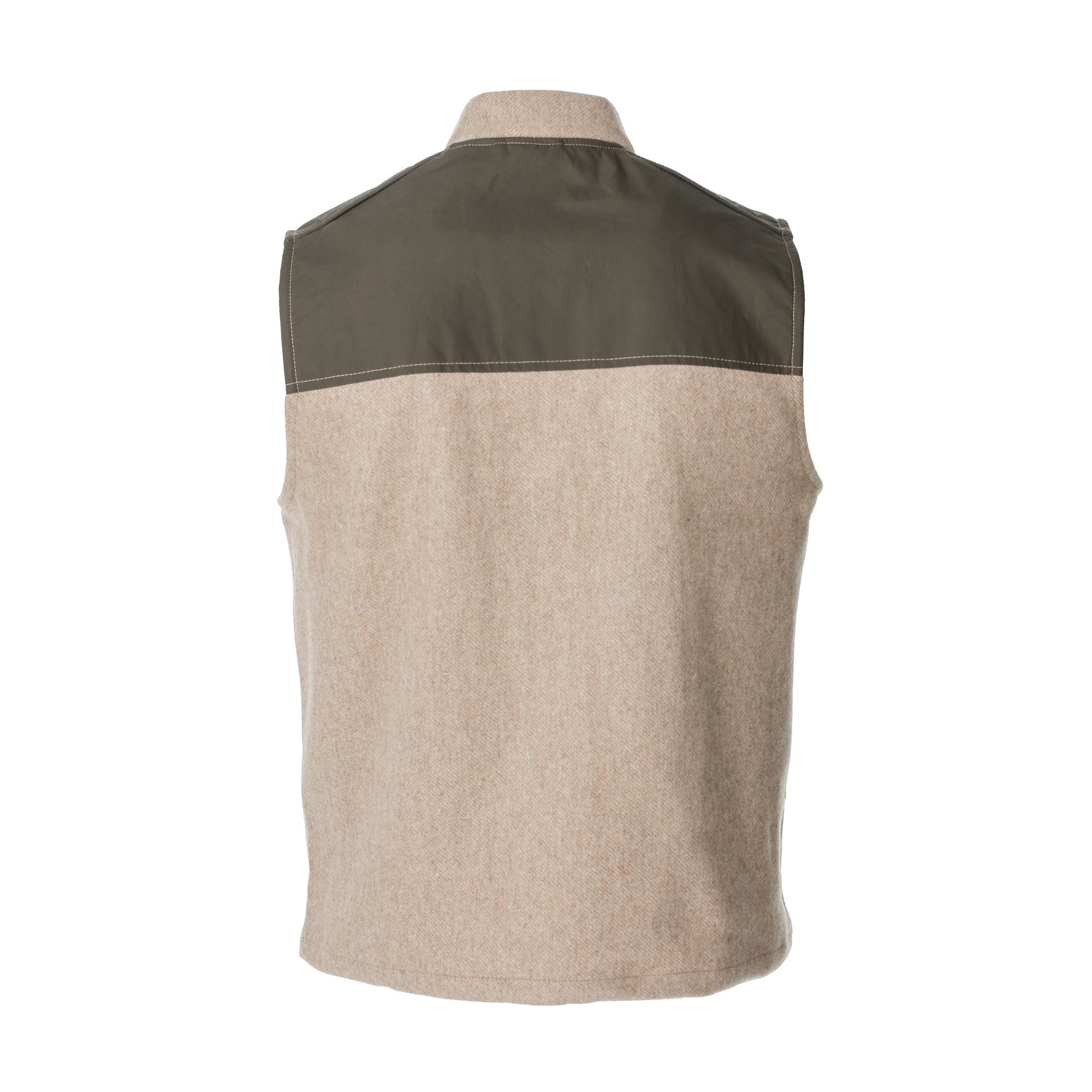 DU Northwoods Italian Wool Waxed Canvas Vest - Tom Beckbe