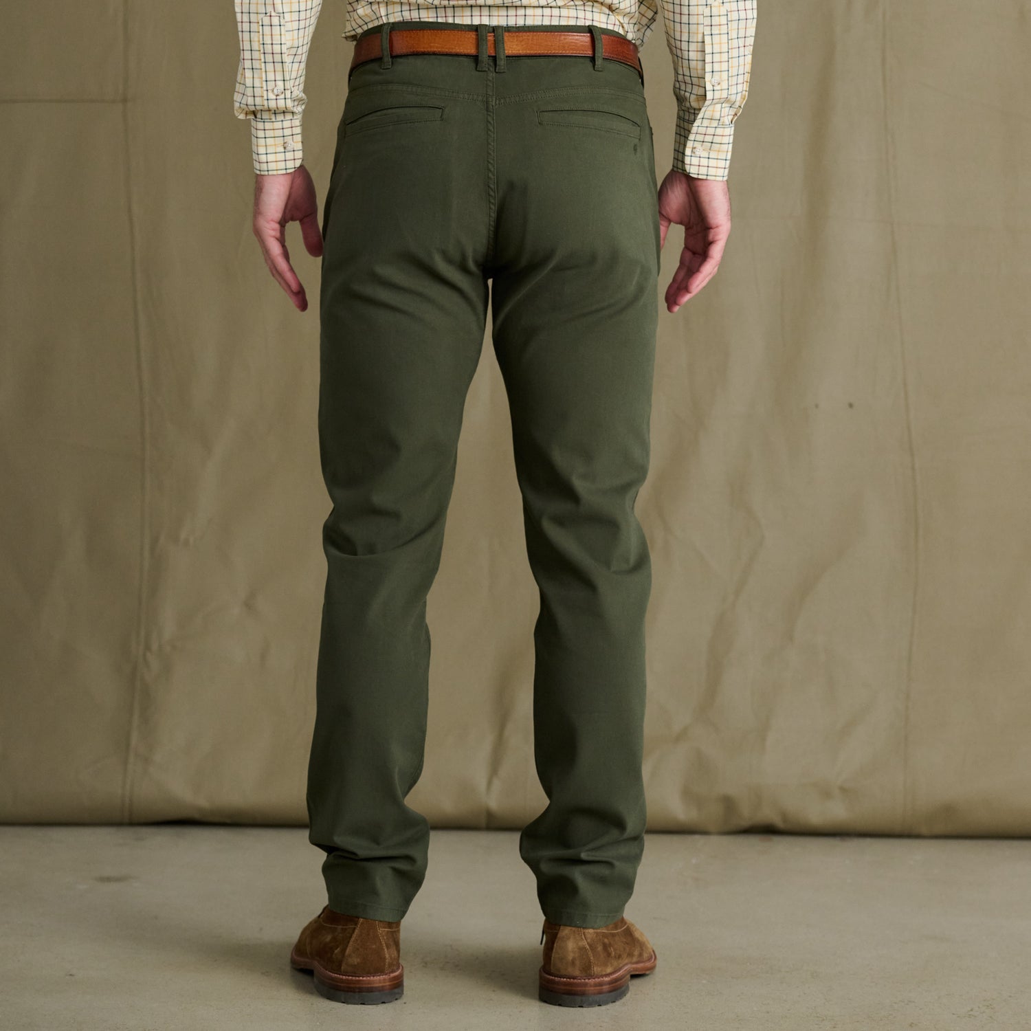 Reid Slim-Straight Leg Cotton Chino Pant