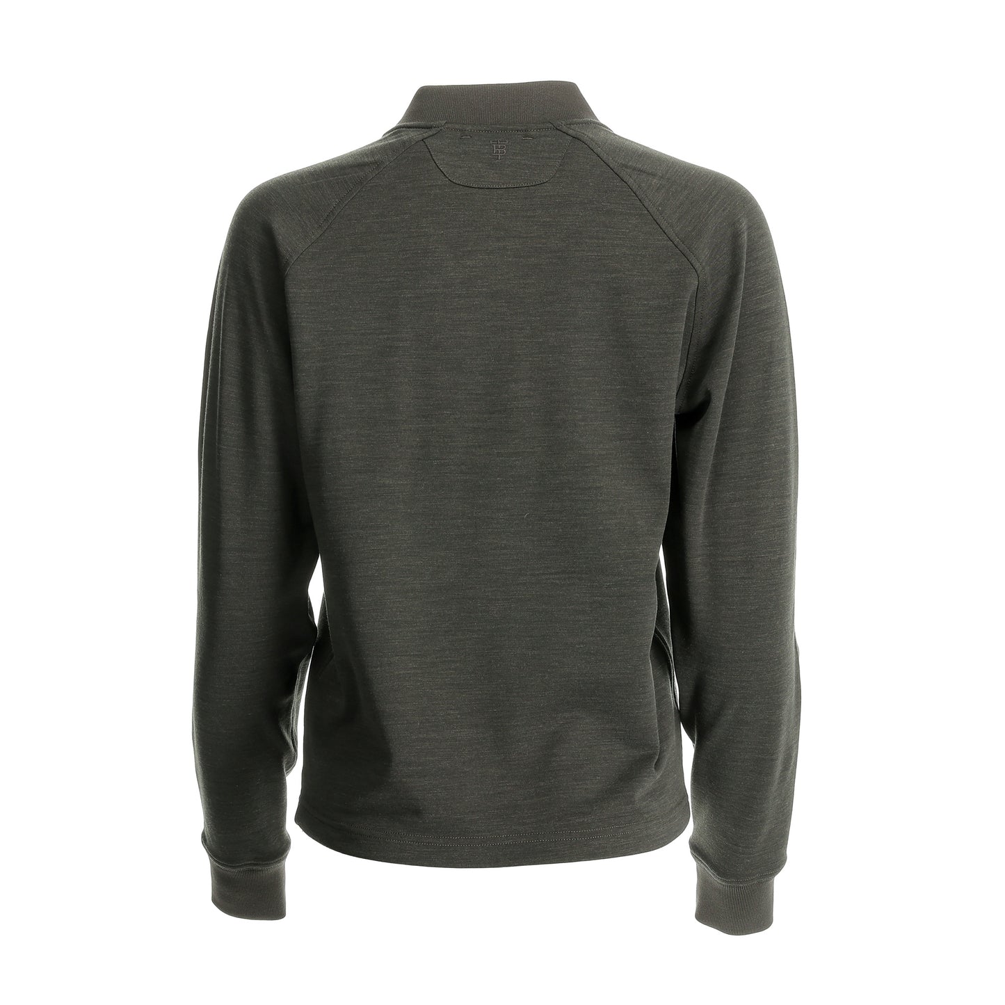 Back view of Tom Beckbe Women’s Shelby Fleece Pullover—ideal for layering on cool days.