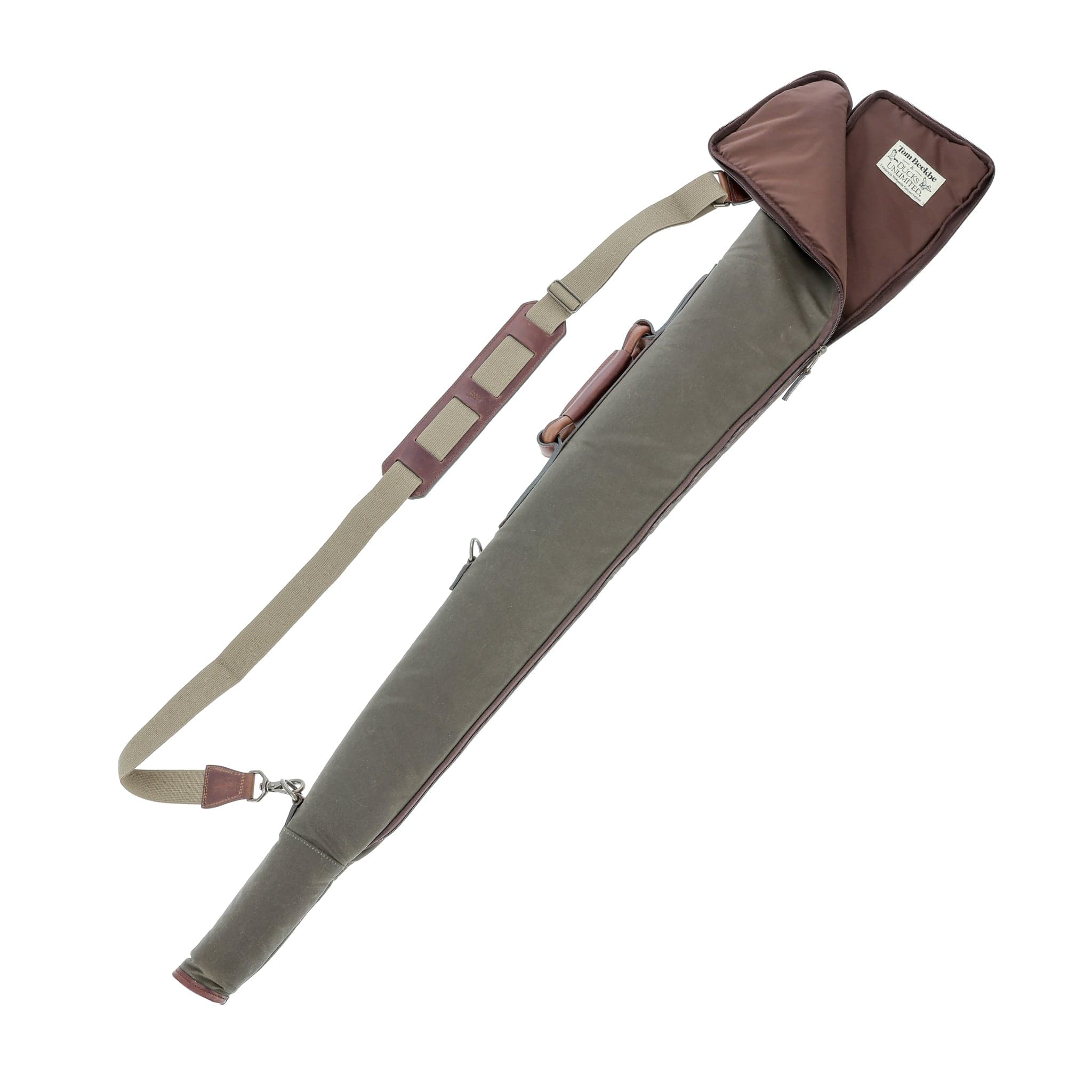 DUEN ボディーハンドガン Ducks Unlimited Waxed Canvas Gun Sleeve - Tom Beckbe