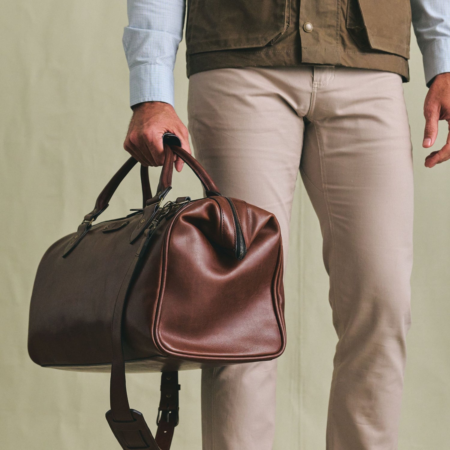 aok7703 leather duffel backpack Leather Coachman