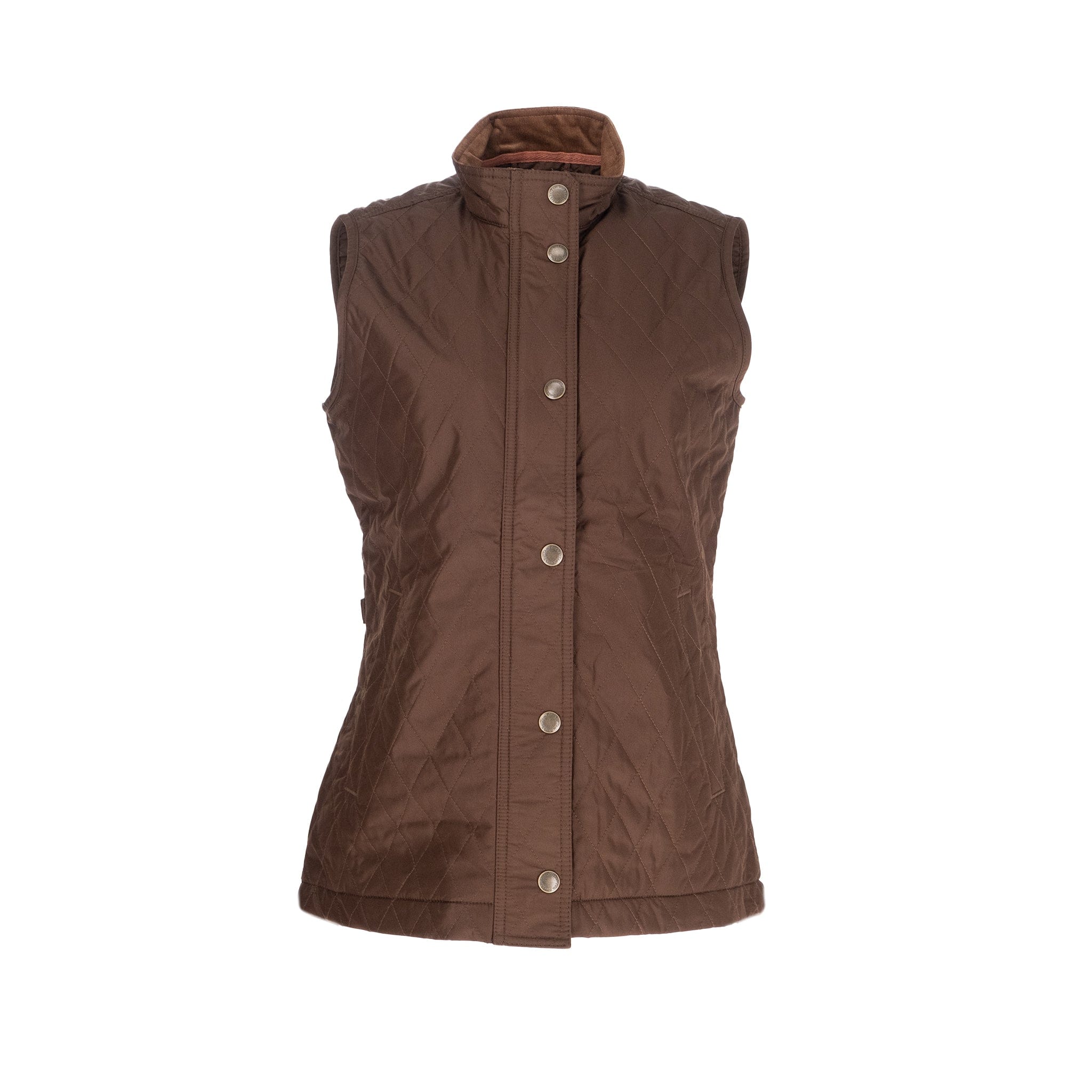 Ladies' Quilted Vest, Navy Plaid – To The Nines Manitowish Waters