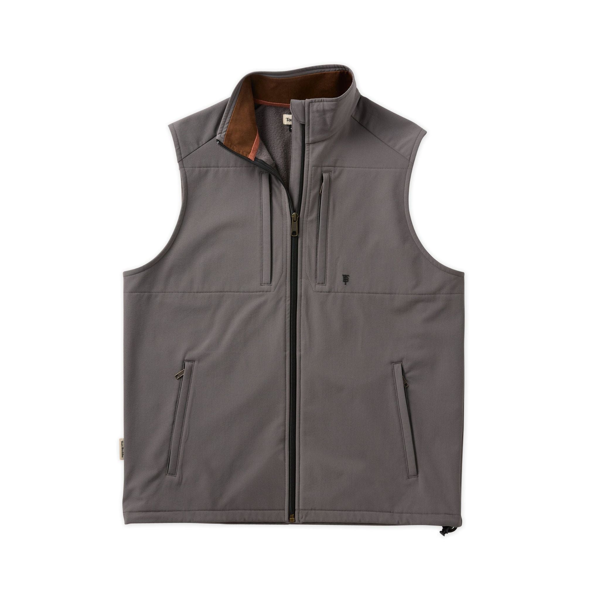 Men's Performance Fleece Vest | Tom Beckbe | Gunmetal | Size S