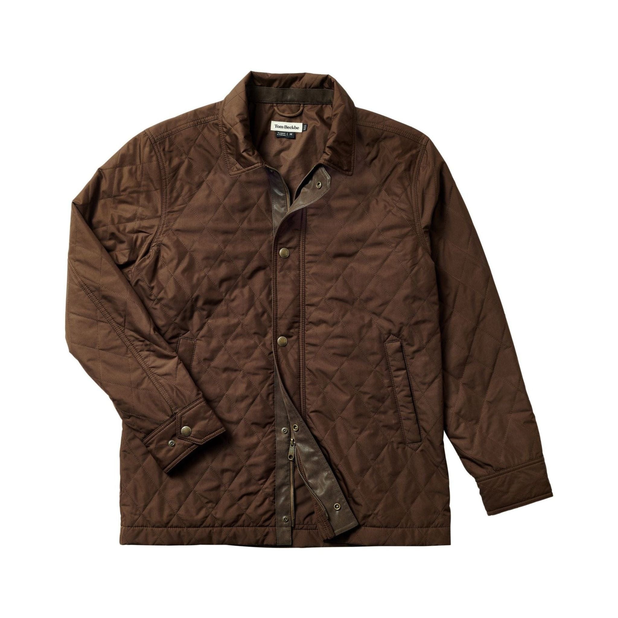 Tm lewin quilted on sale jacket