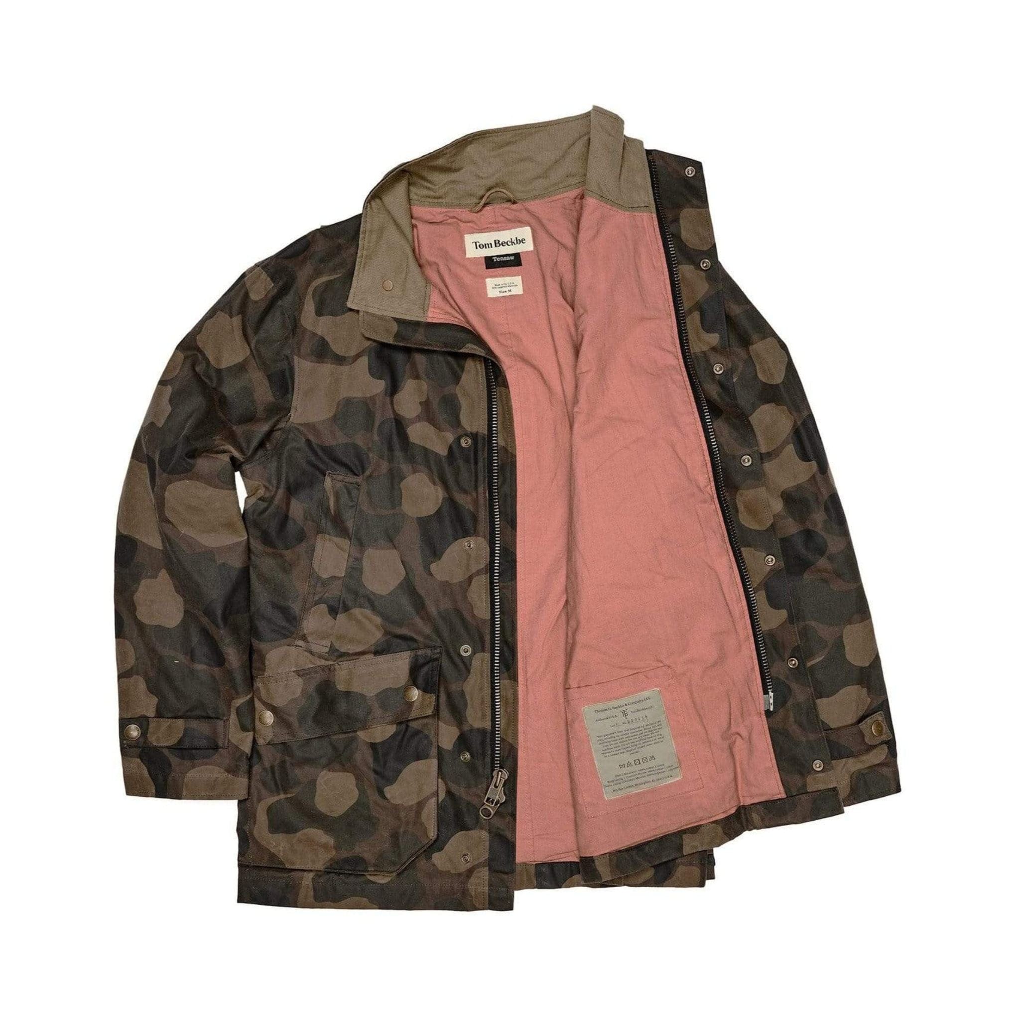 Waxed Canvas Jacket – Timber Camo Tensaw Jacket (8oz) – Tom