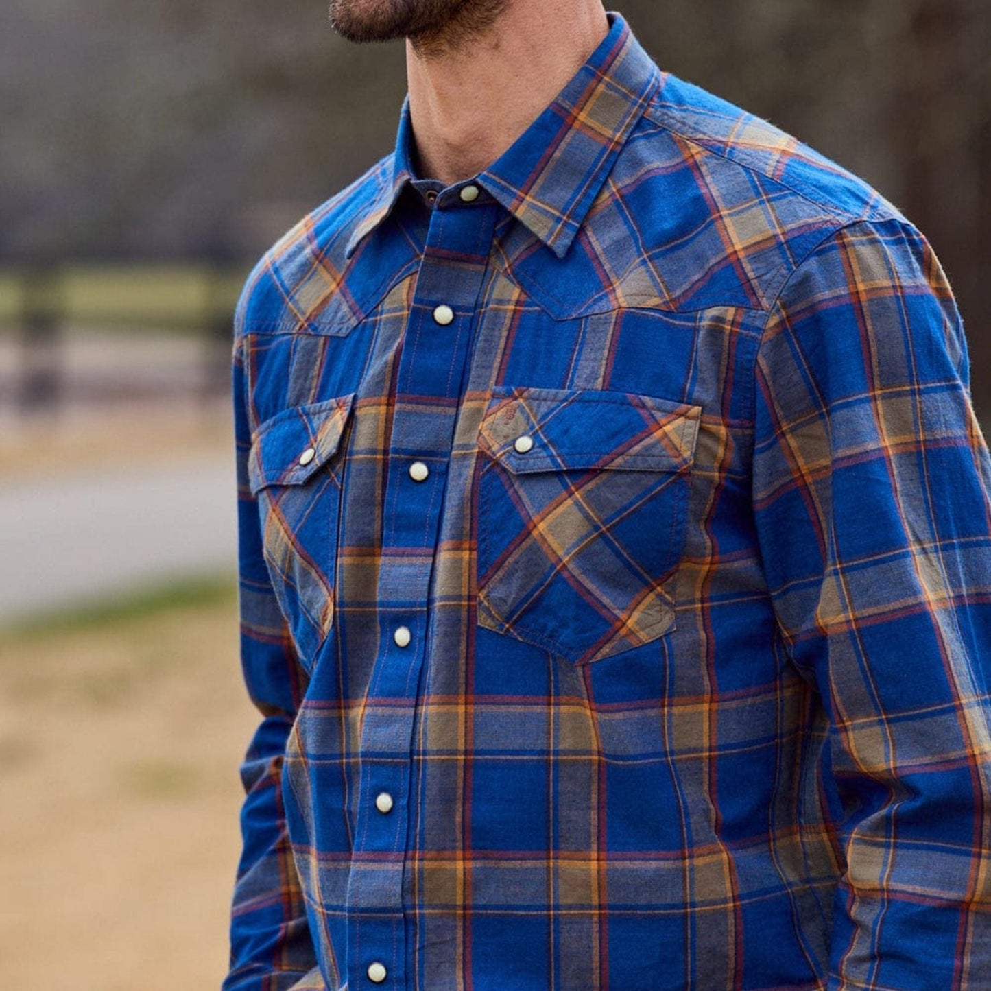 Indigo Plaid