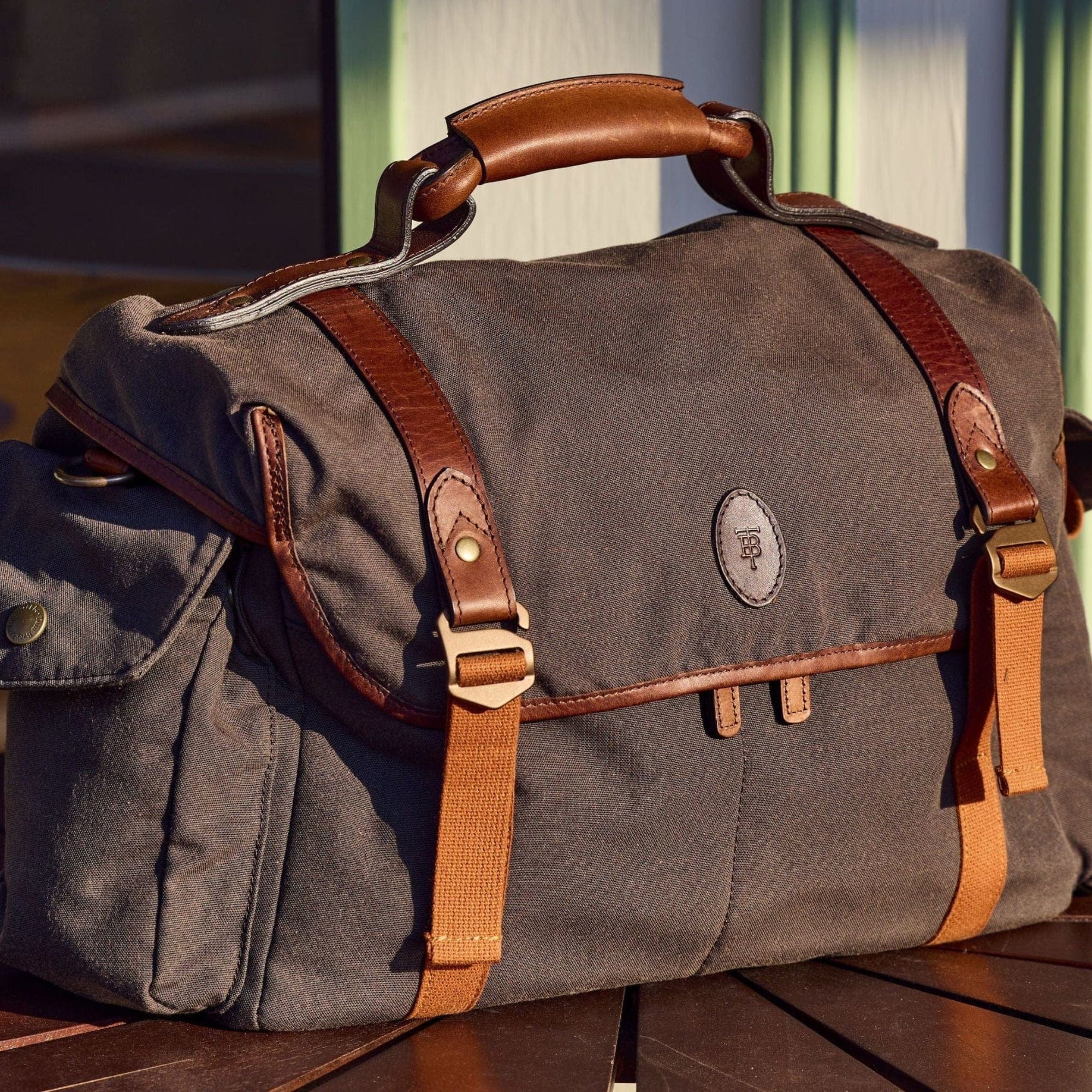 Waxed Canvas Field Bag Tom Beckbe