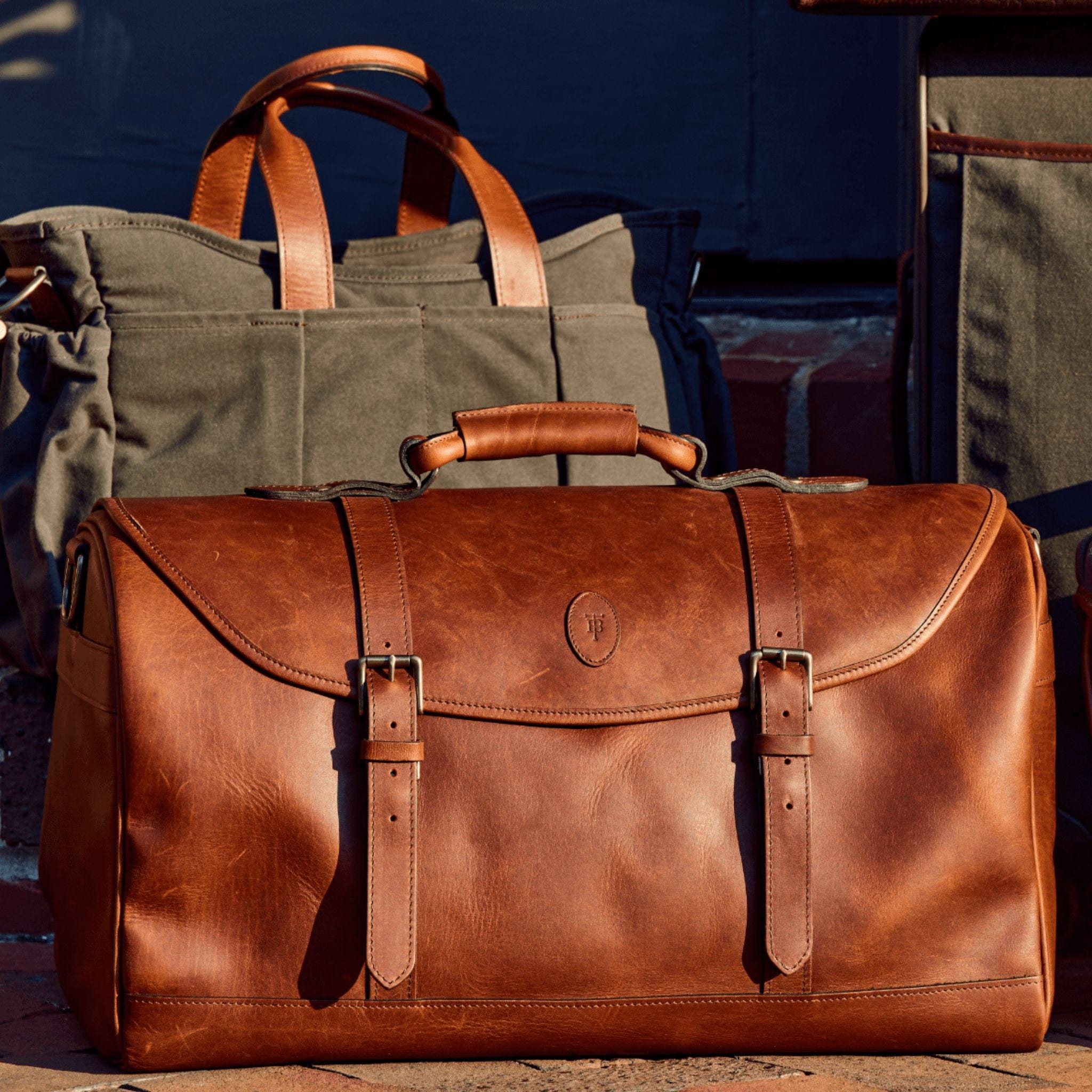 Leather Duffle Bags for Men | Travel & Weekender Bags for Men – The Real  Leather Company