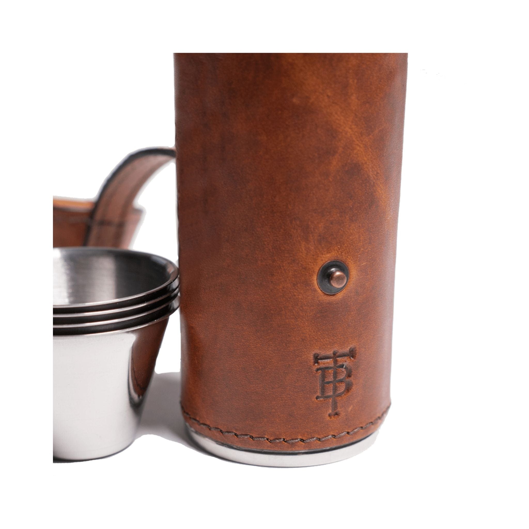 Leather Bottle Flask (8oz) – Tom Beckbe