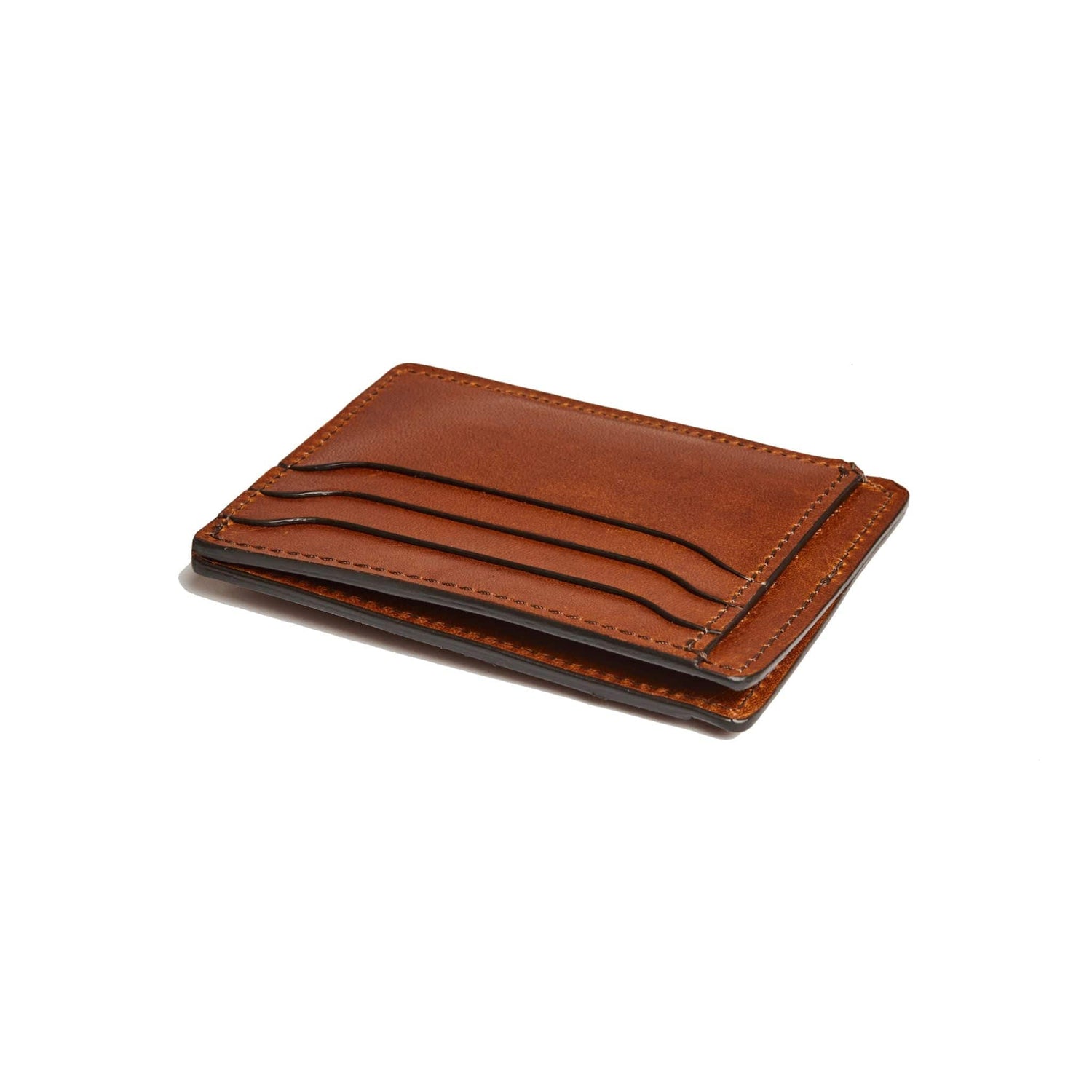 Men's Leather Slim Wallet + Money Clip – Grain+Oak
