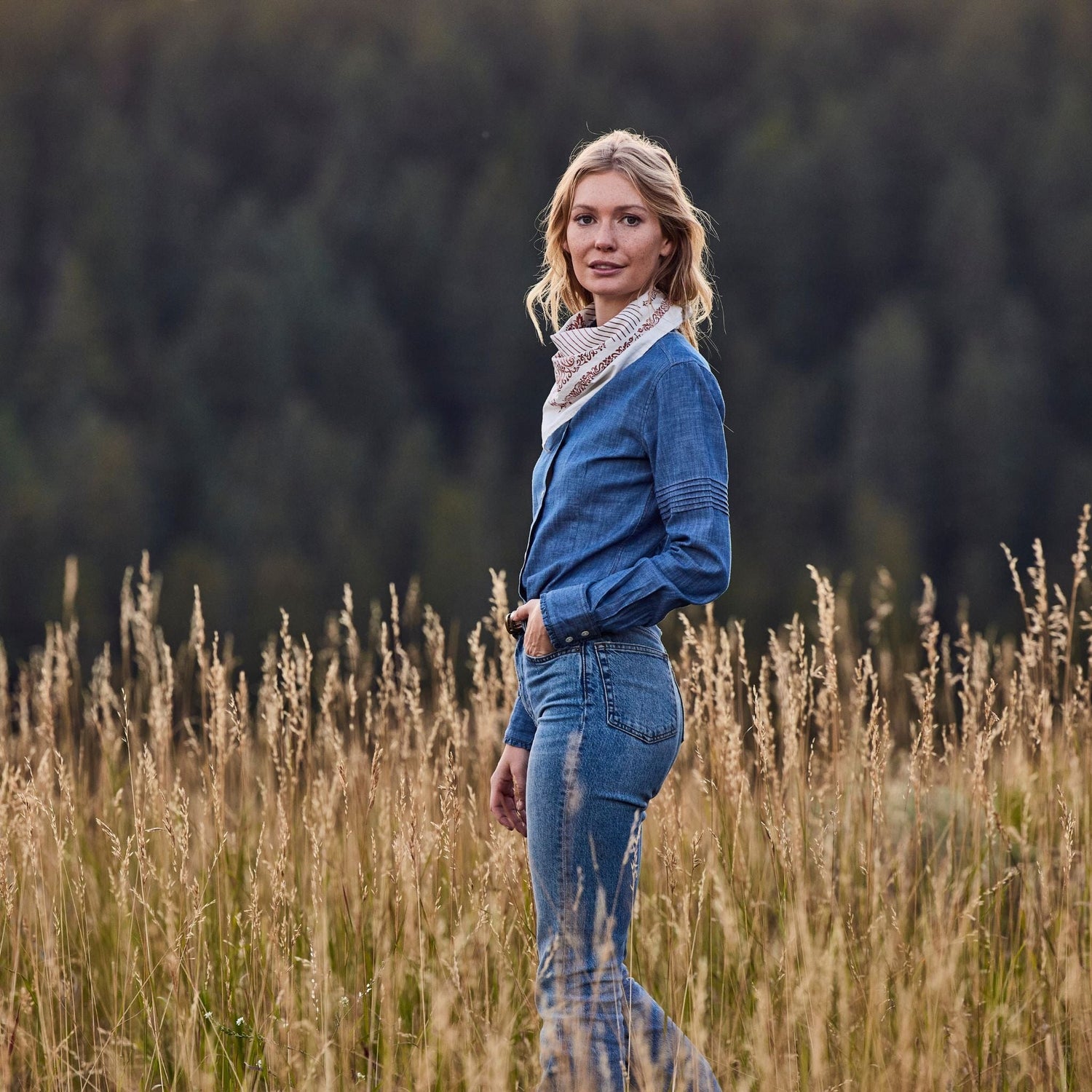 100% Cotton Bandana Square – Tom Beckbe - Main Image